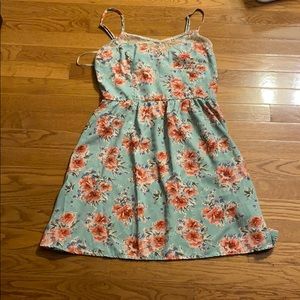 F21 Floral Dress (S)